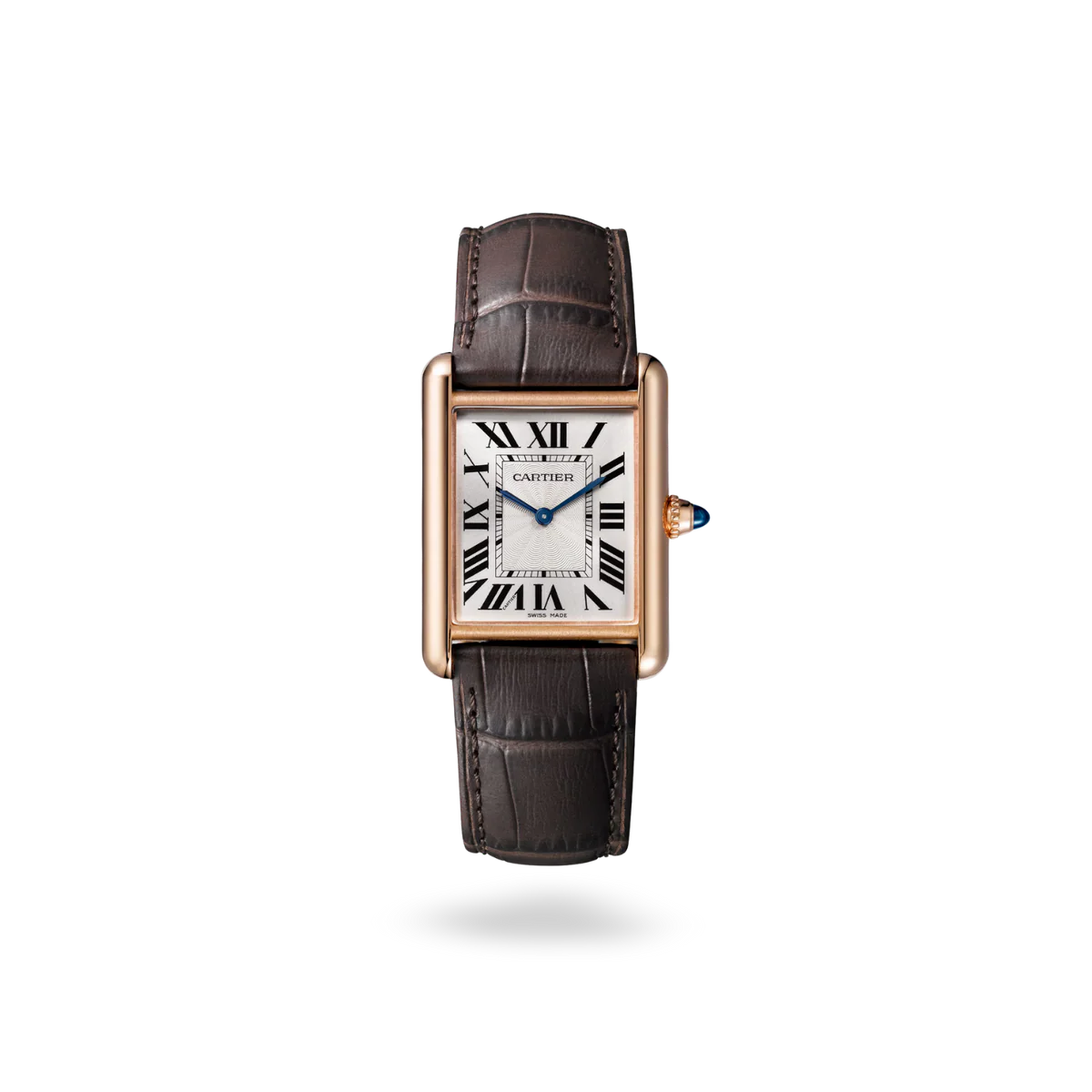 Cartier Tank - Brown Strap