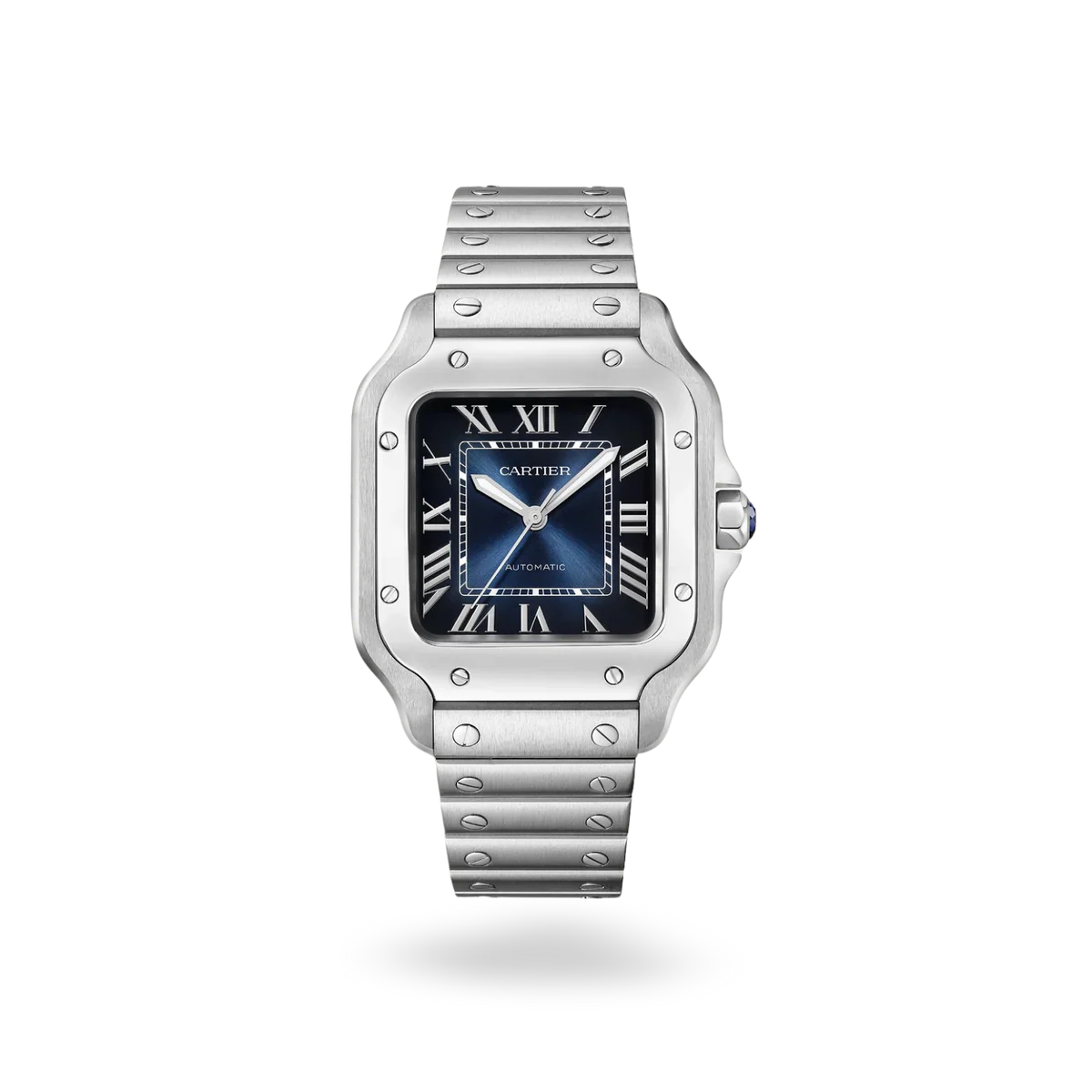 Santos de Cartier blue dial