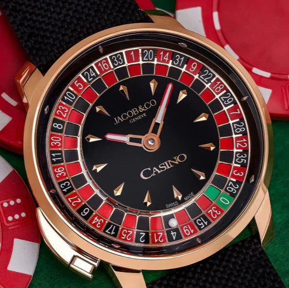 Jacob & Co. Limited Edition Casino Tourbillon 44mm Gold Men’s Watch